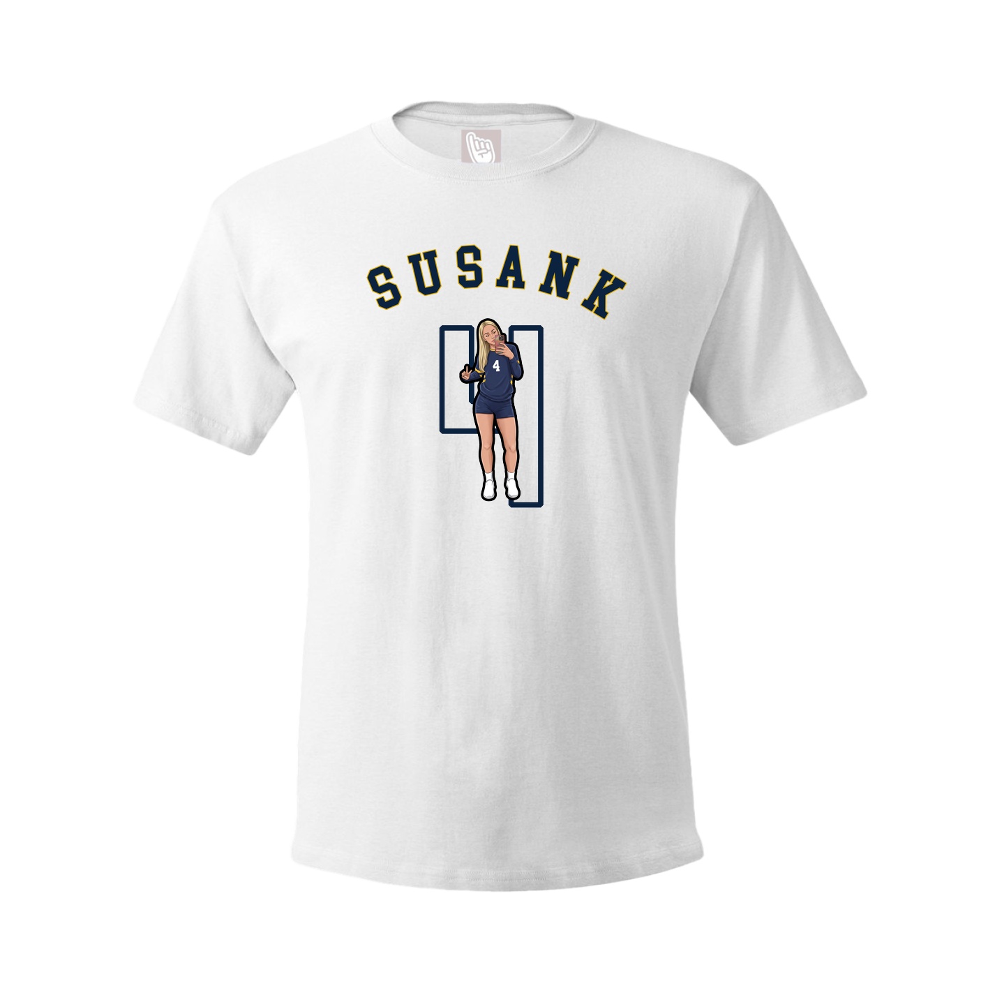 Youth Tee — Shirsey Arch in White