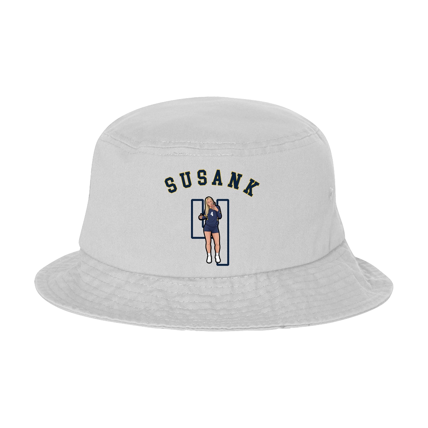 Bucket Cap — Shirsey Arch in White