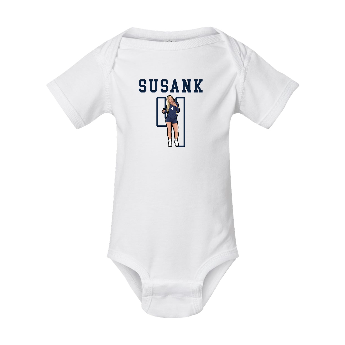 Baby Onesie — Shirsey in White