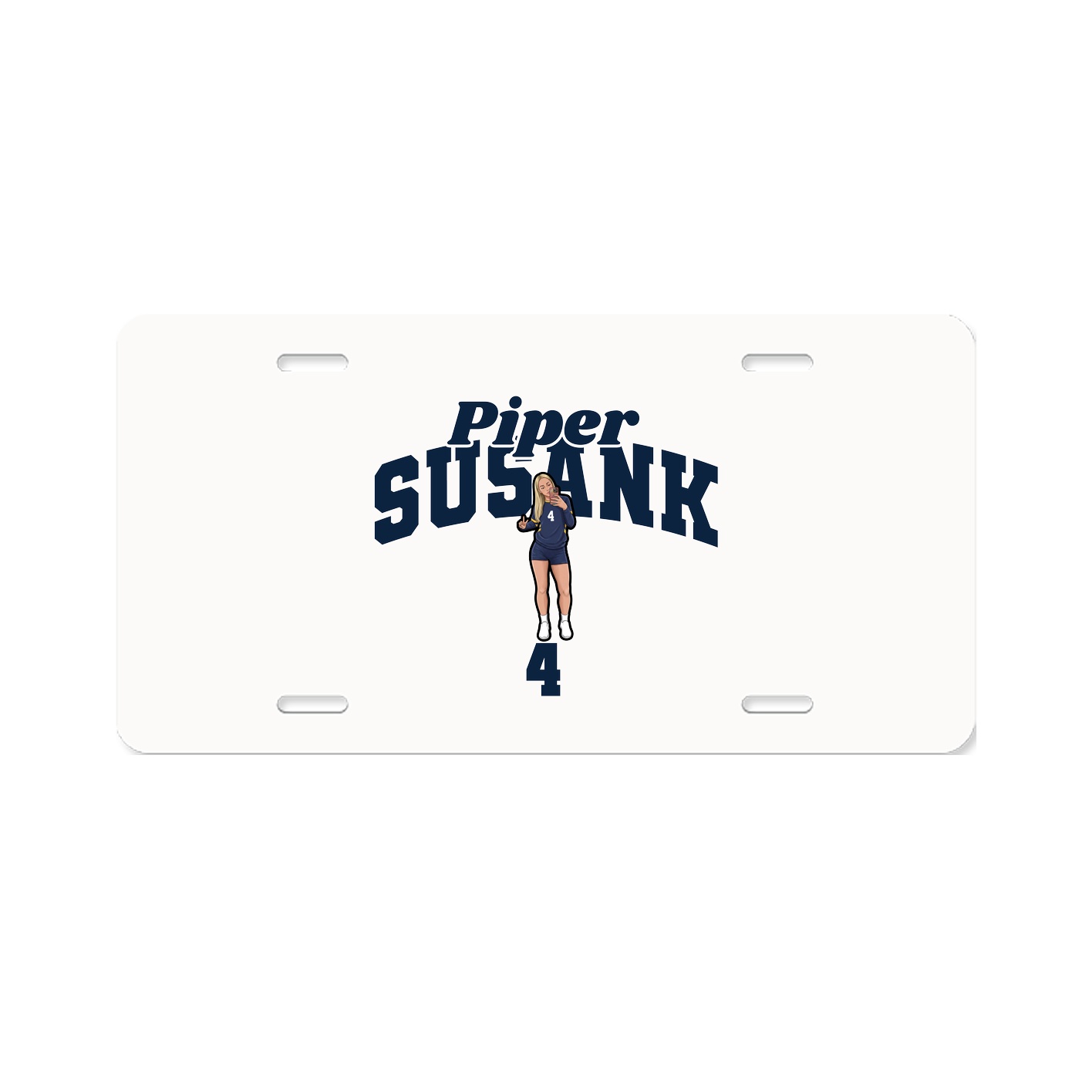 License Plate — Signature Arch in Classic
