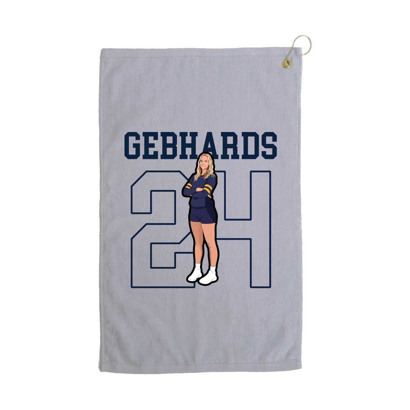 Golf Towel — Shirsey in Grey