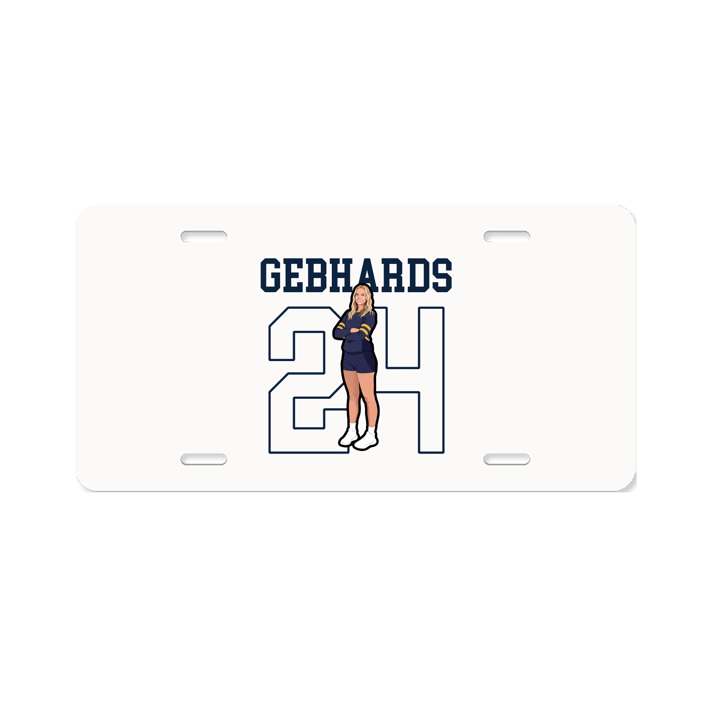License Plate — Shirsey in Classic