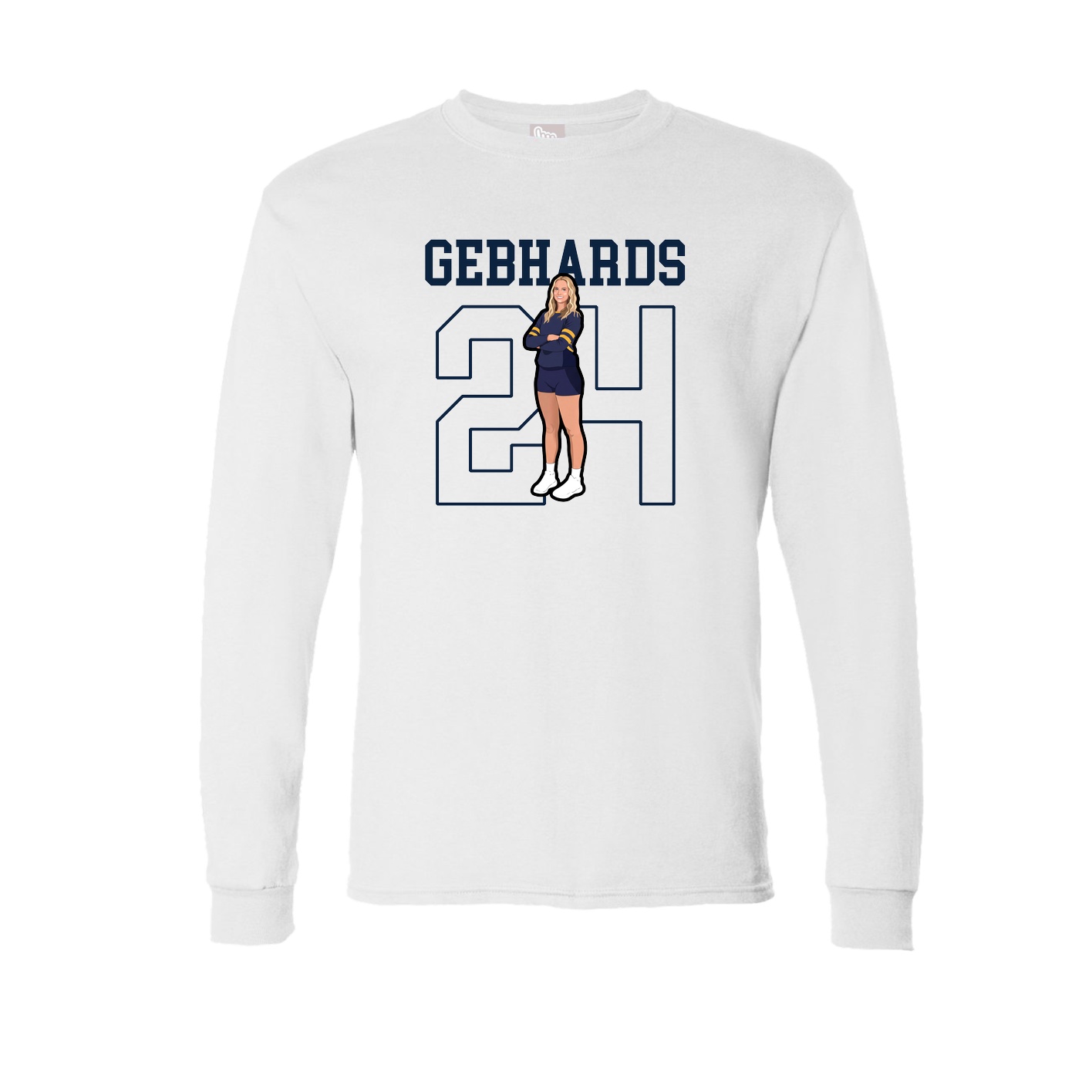 Long Sleeve Tee — Shirsey in White