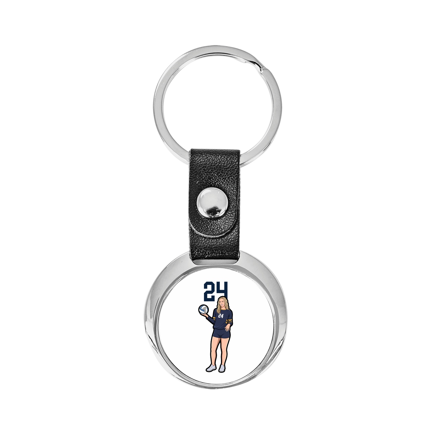 Key Chain — Number Top in Classic