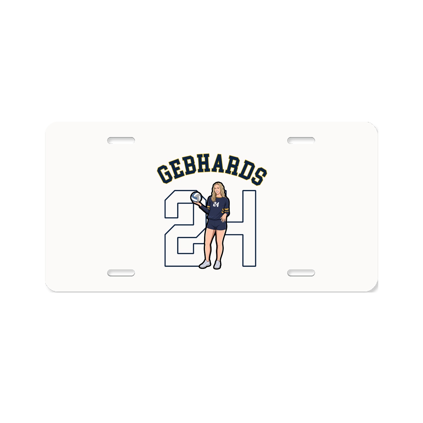 License Plate — Shirsey Arch in Classic