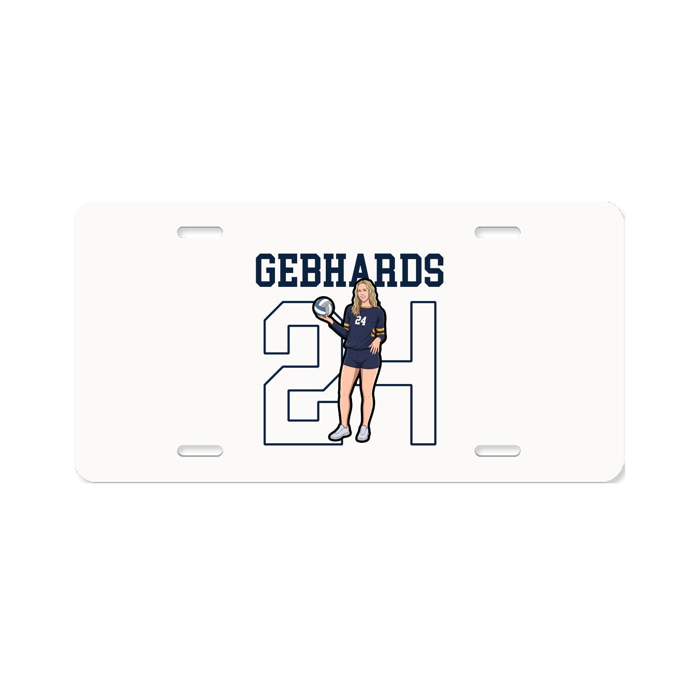 License Plate — Shirsey in Classic