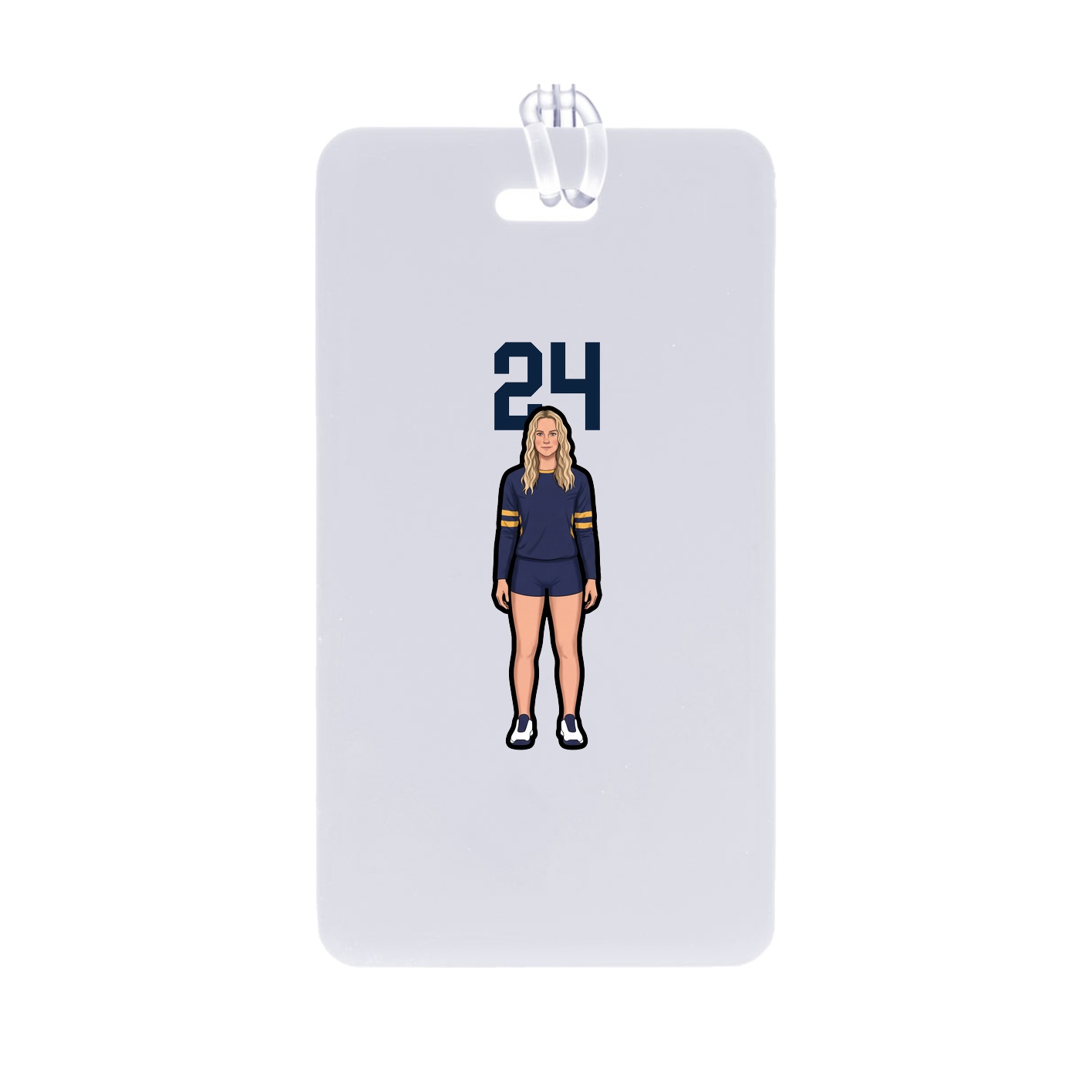 Bag Tag — Number Top in Classic