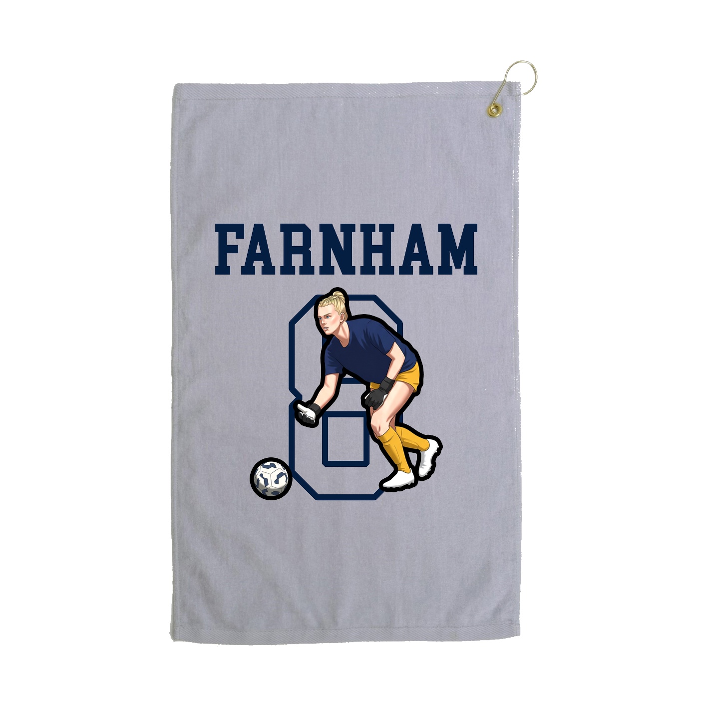 Golf Towel — Shirsey in Grey