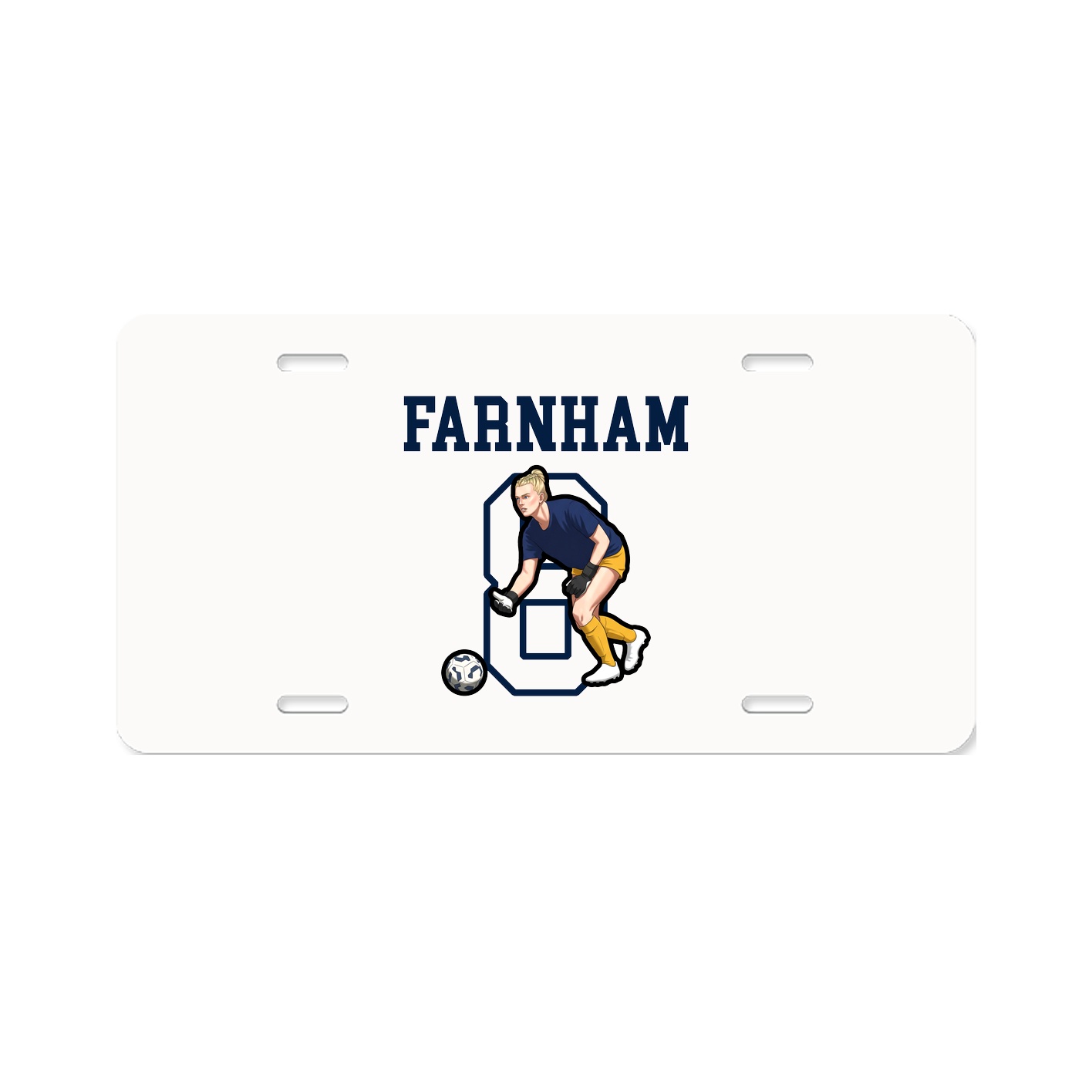 License Plate — Shirsey in Classic
