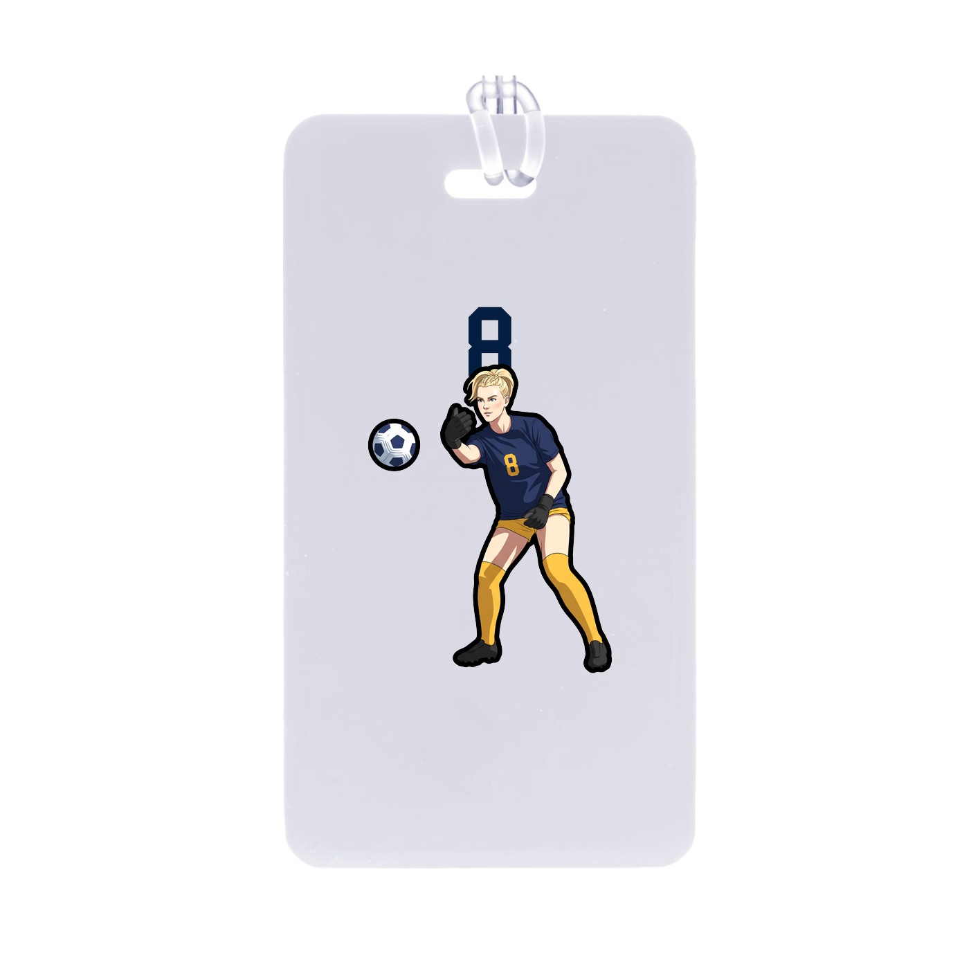 Bag Tag — Number Top in Classic