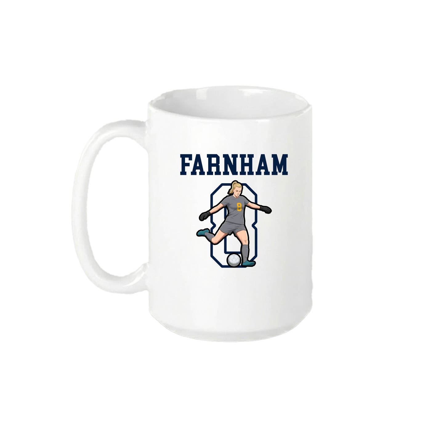 15oz Coffee Mug — Shirsey in White