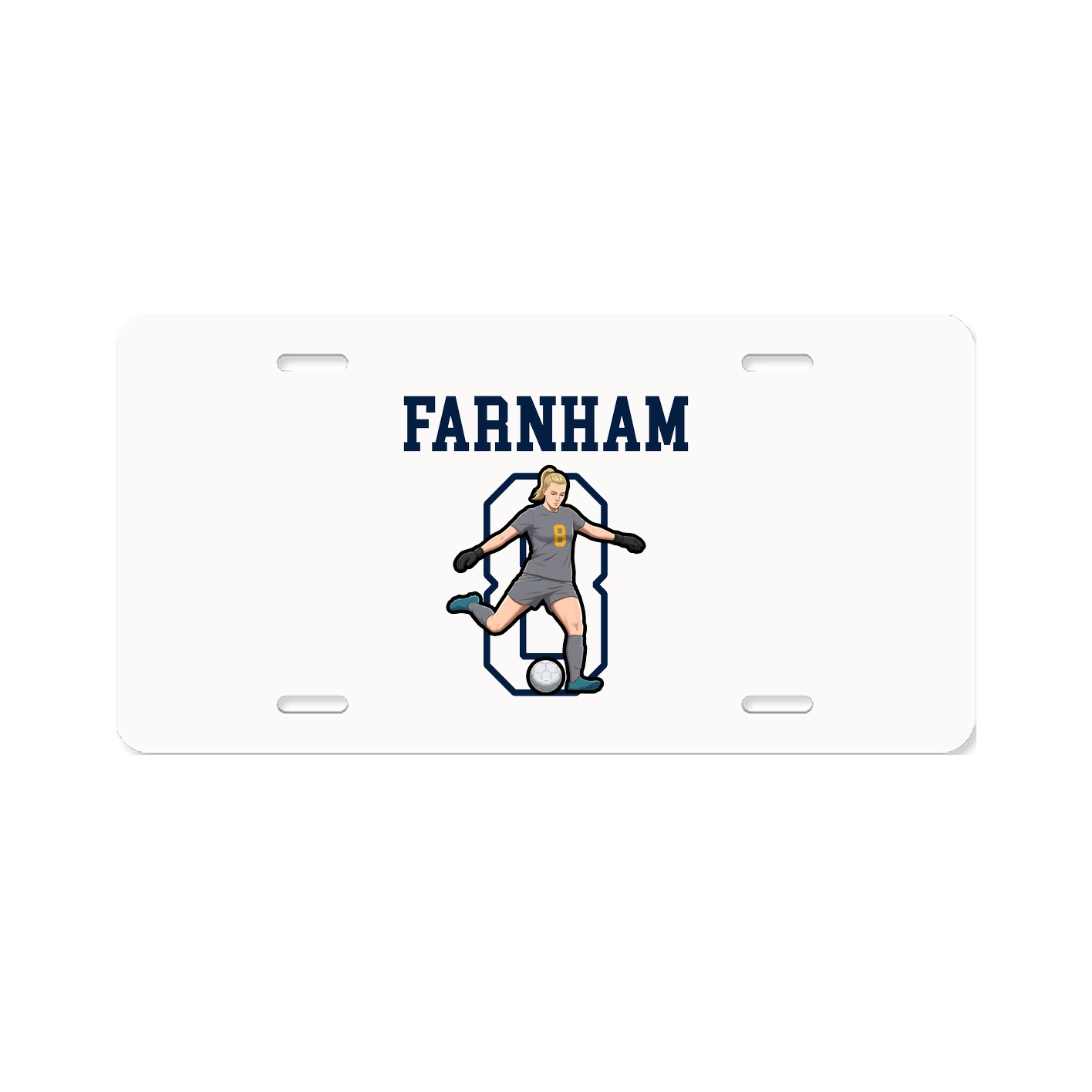 License Plate — Shirsey in Classic