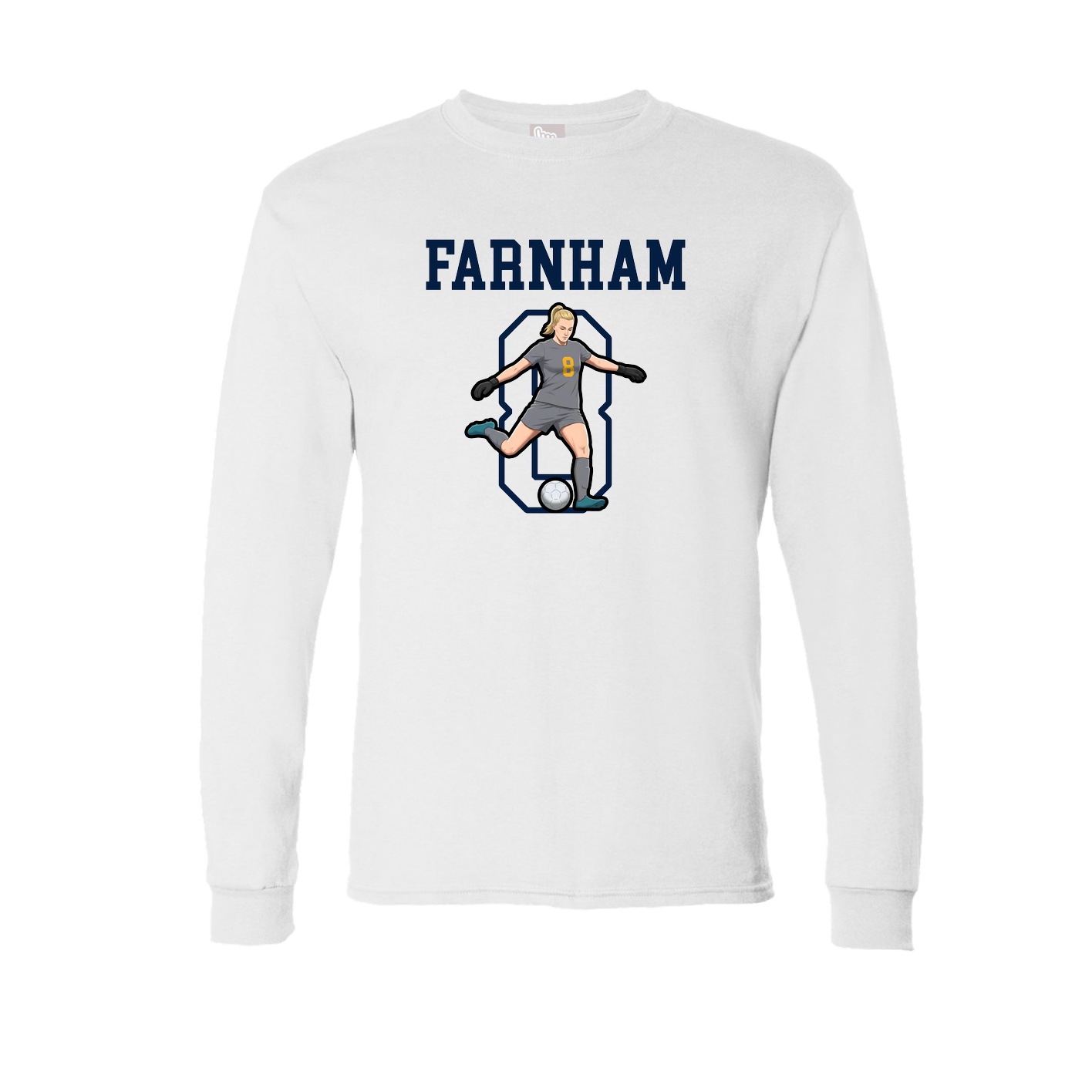 Long Sleeve Tee — Shirsey in White