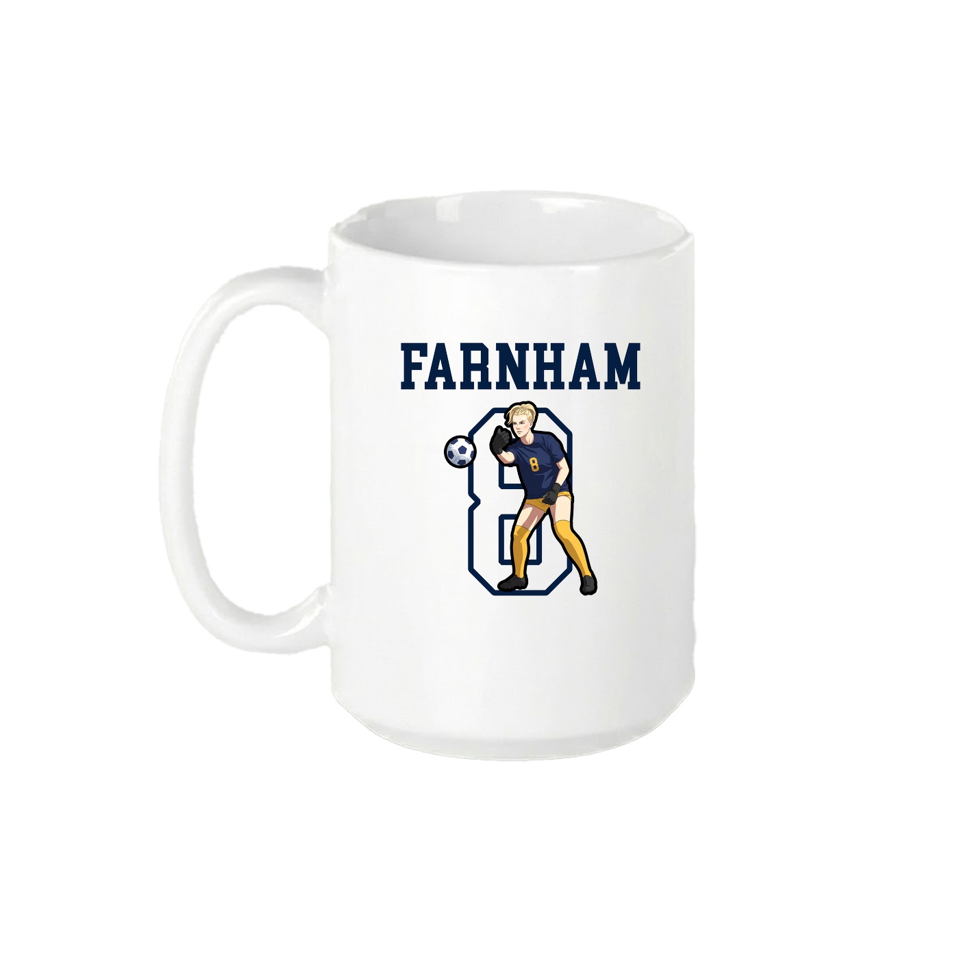 15oz Coffee Mug — Shirsey in White