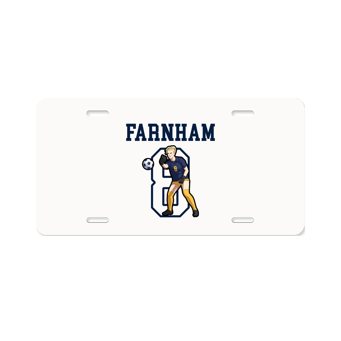 License Plate — Shirsey in Classic