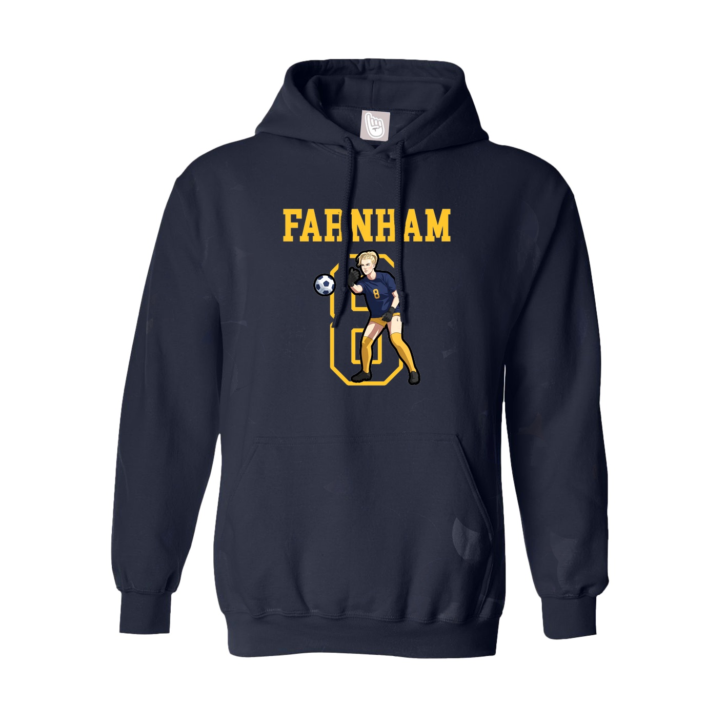 Youth Hoodie — Shirsey in Navy