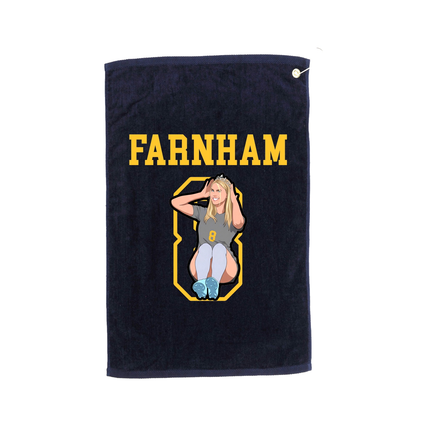 Golf Towel — Shirsey in Navy