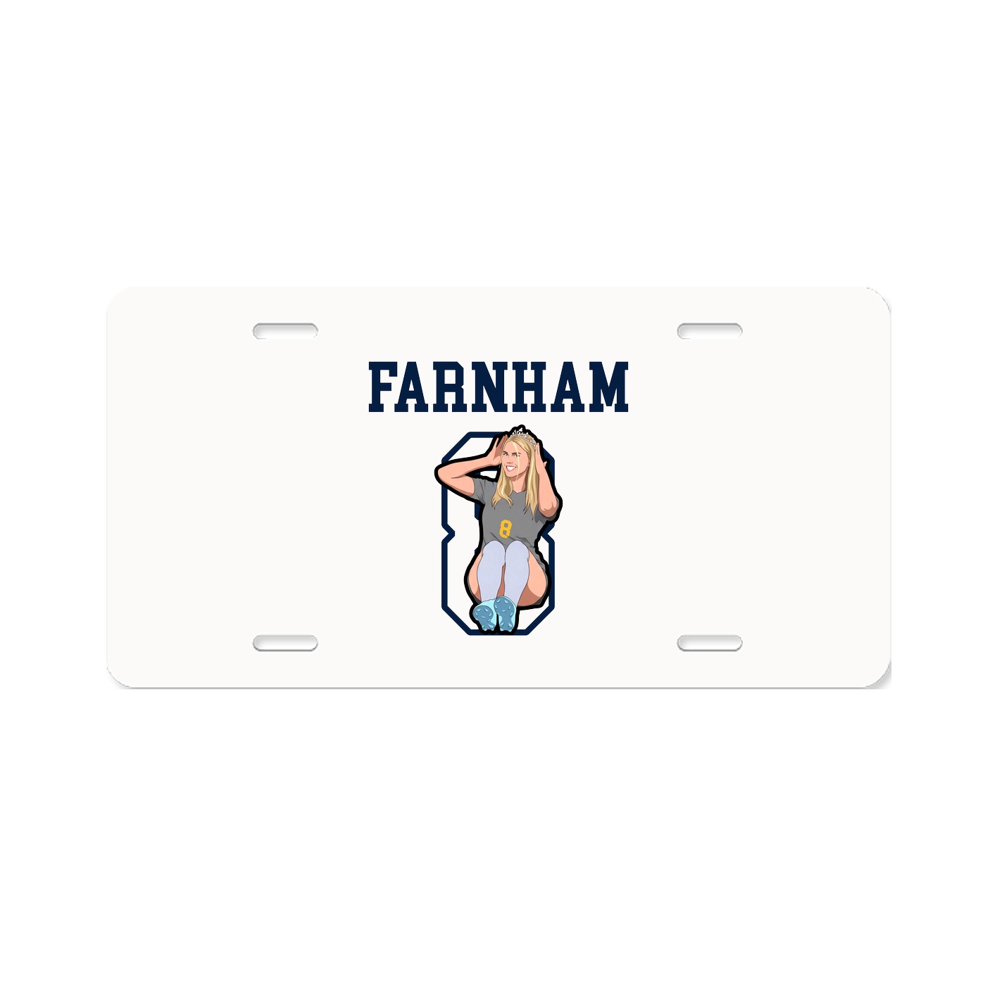 License Plate — Shirsey in Classic