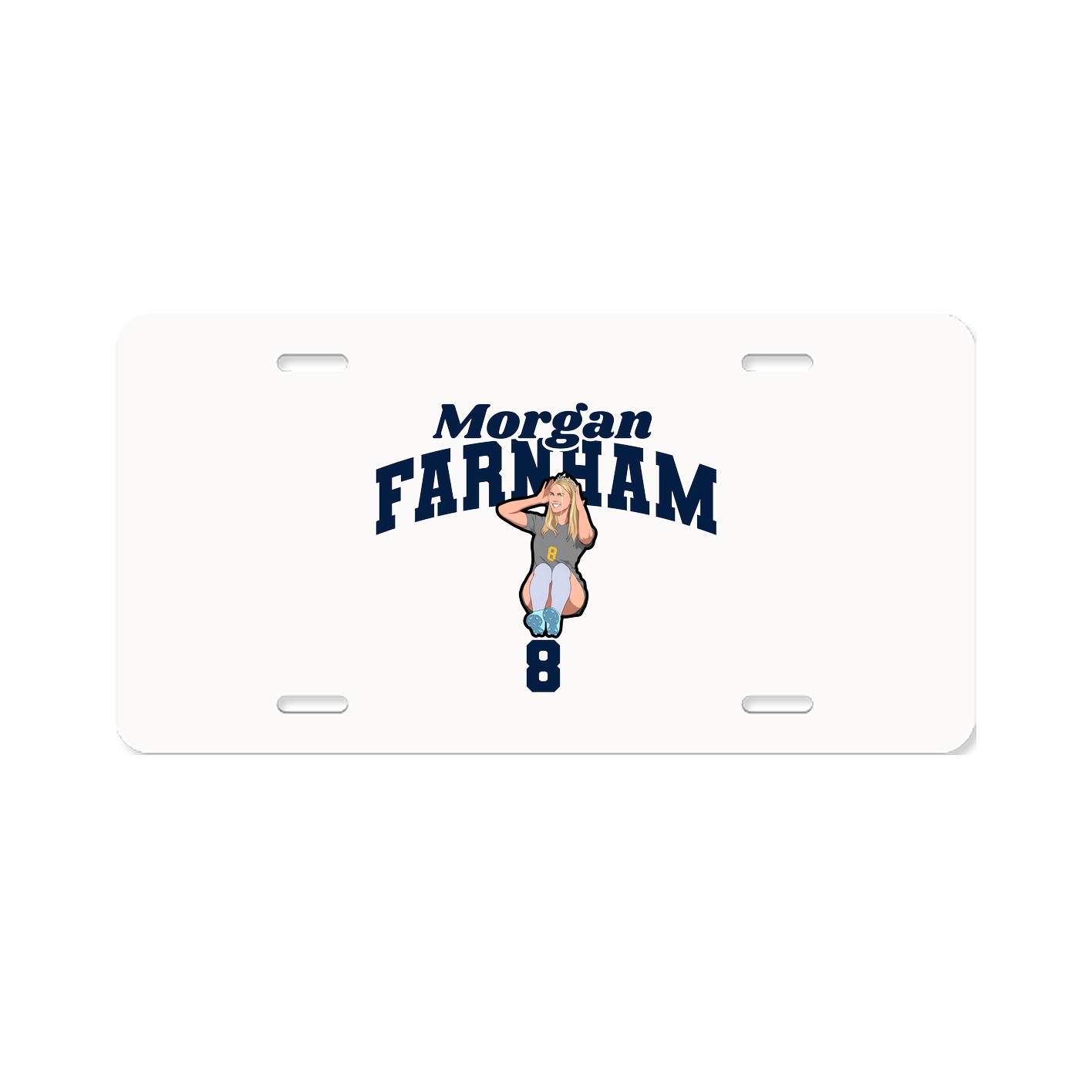 License Plate — Signature Arch in Classic