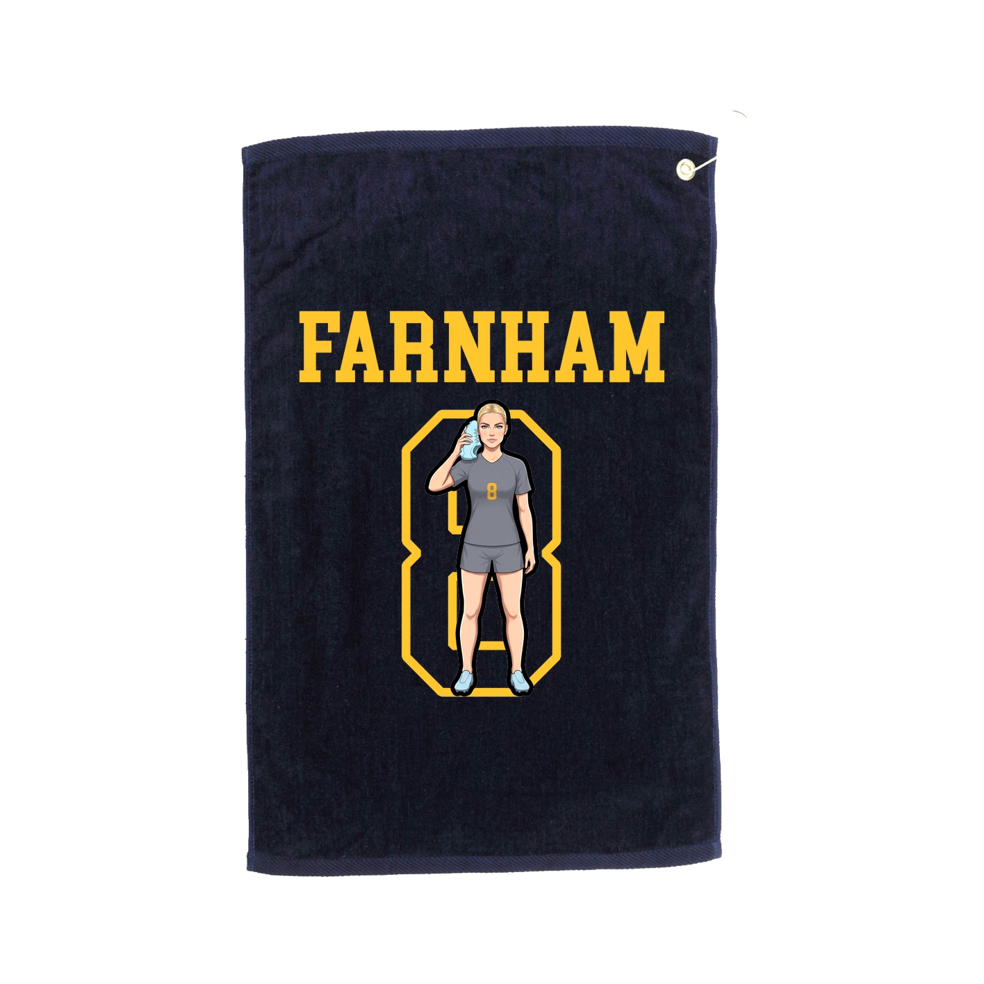 Golf Towel — Shirsey in Navy