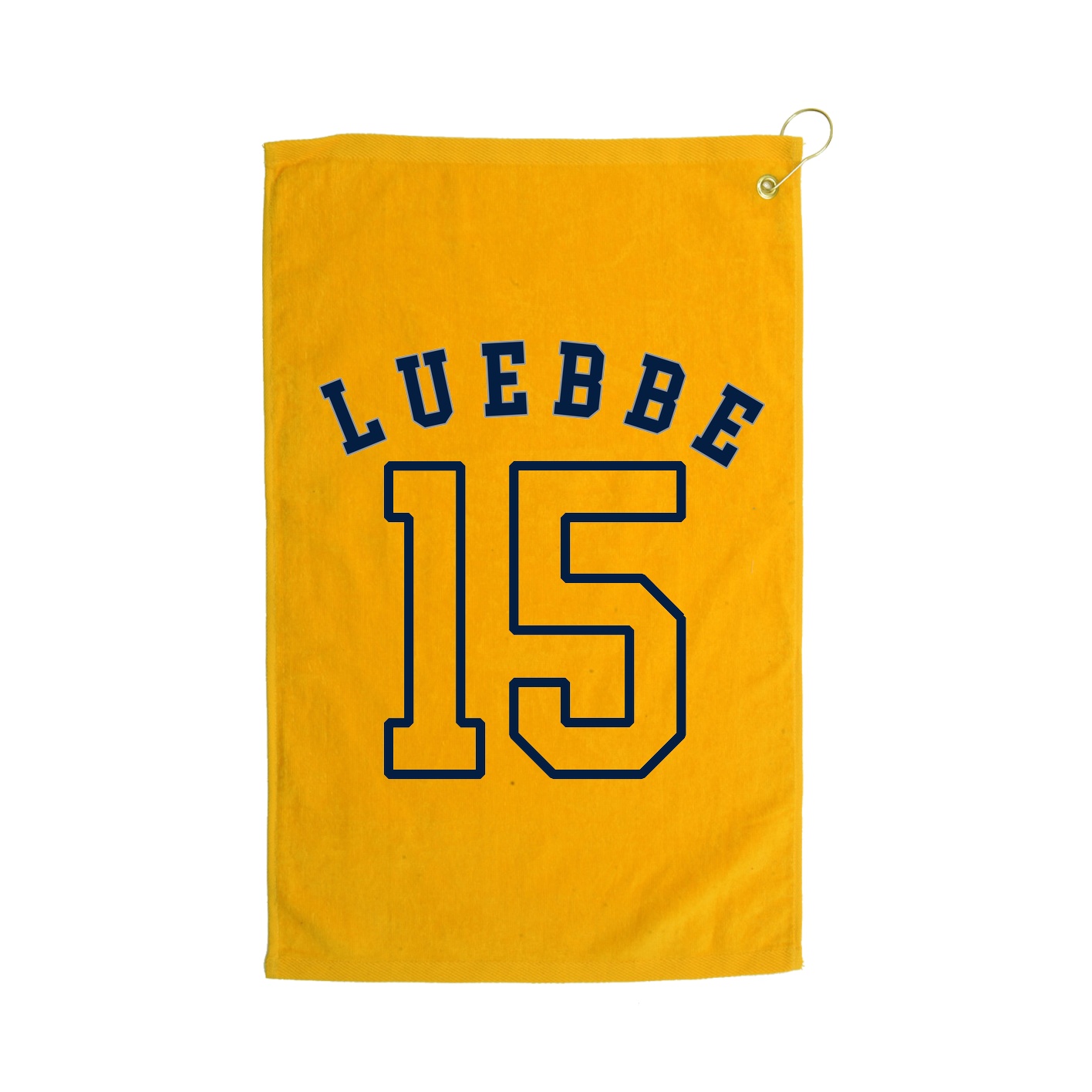 Golf Towel — Shirsey Arch in Gold