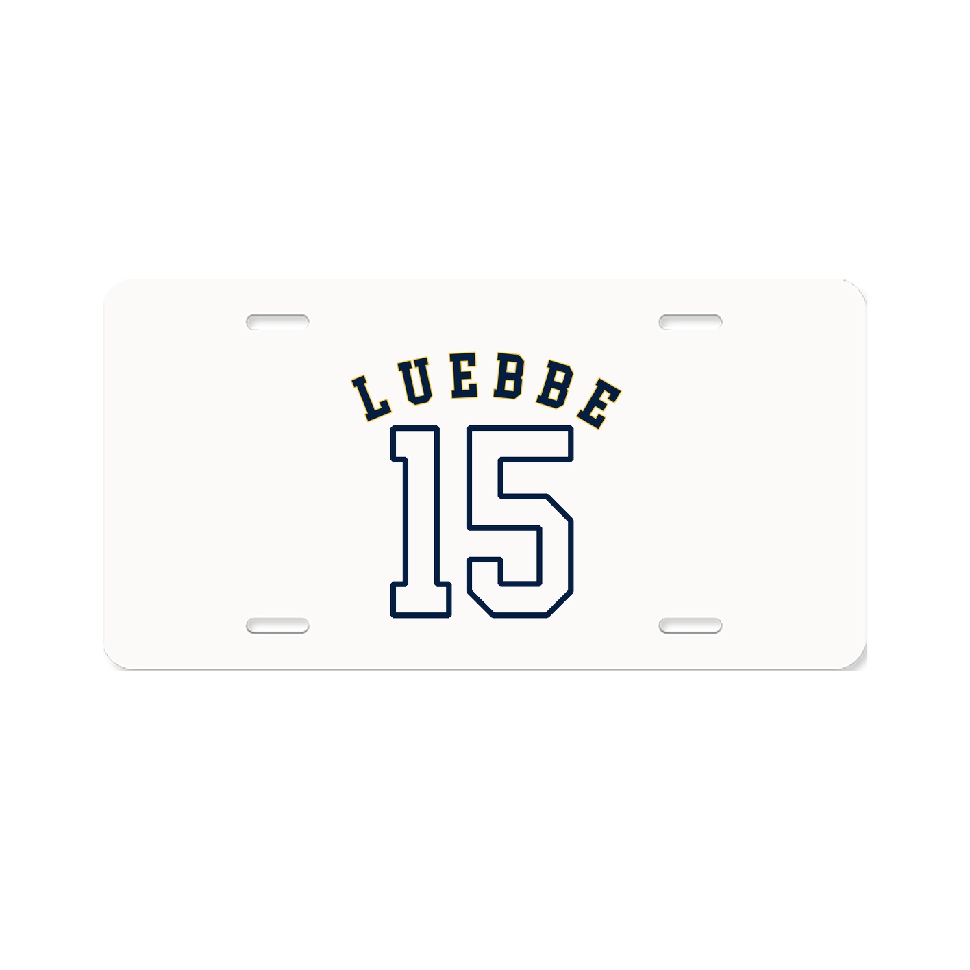 License Plate — Shirsey Arch in Classic