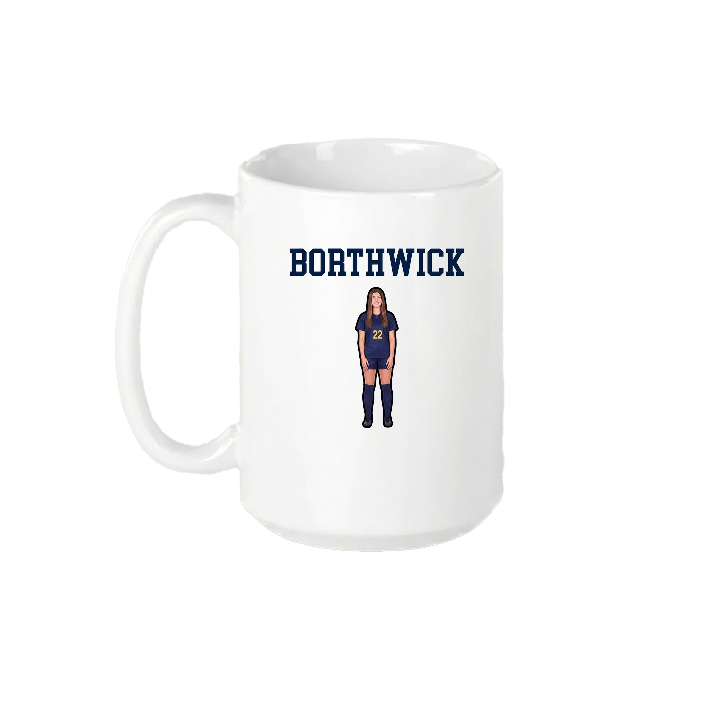 15oz Coffee Mug — Shirsey in White