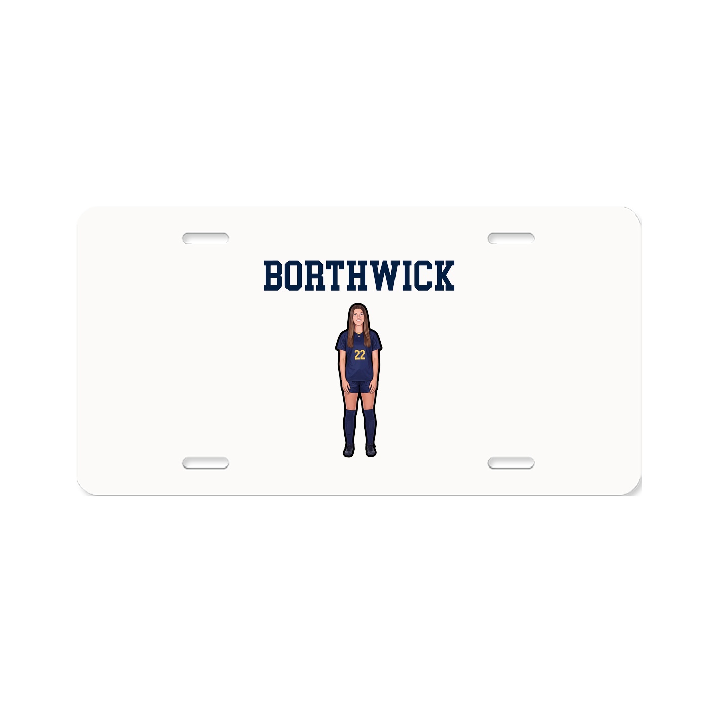 License Plate — Shirsey in Classic