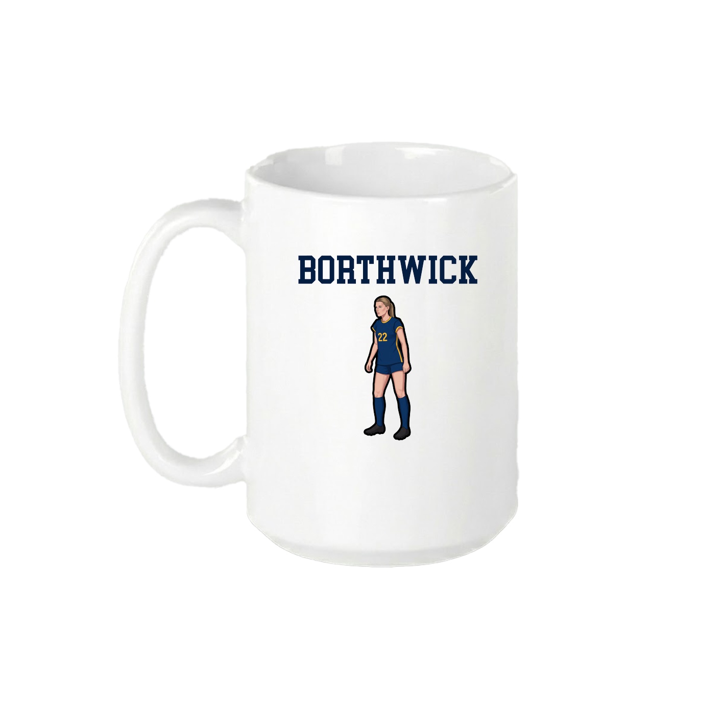 15oz Coffee Mug — Shirsey in White