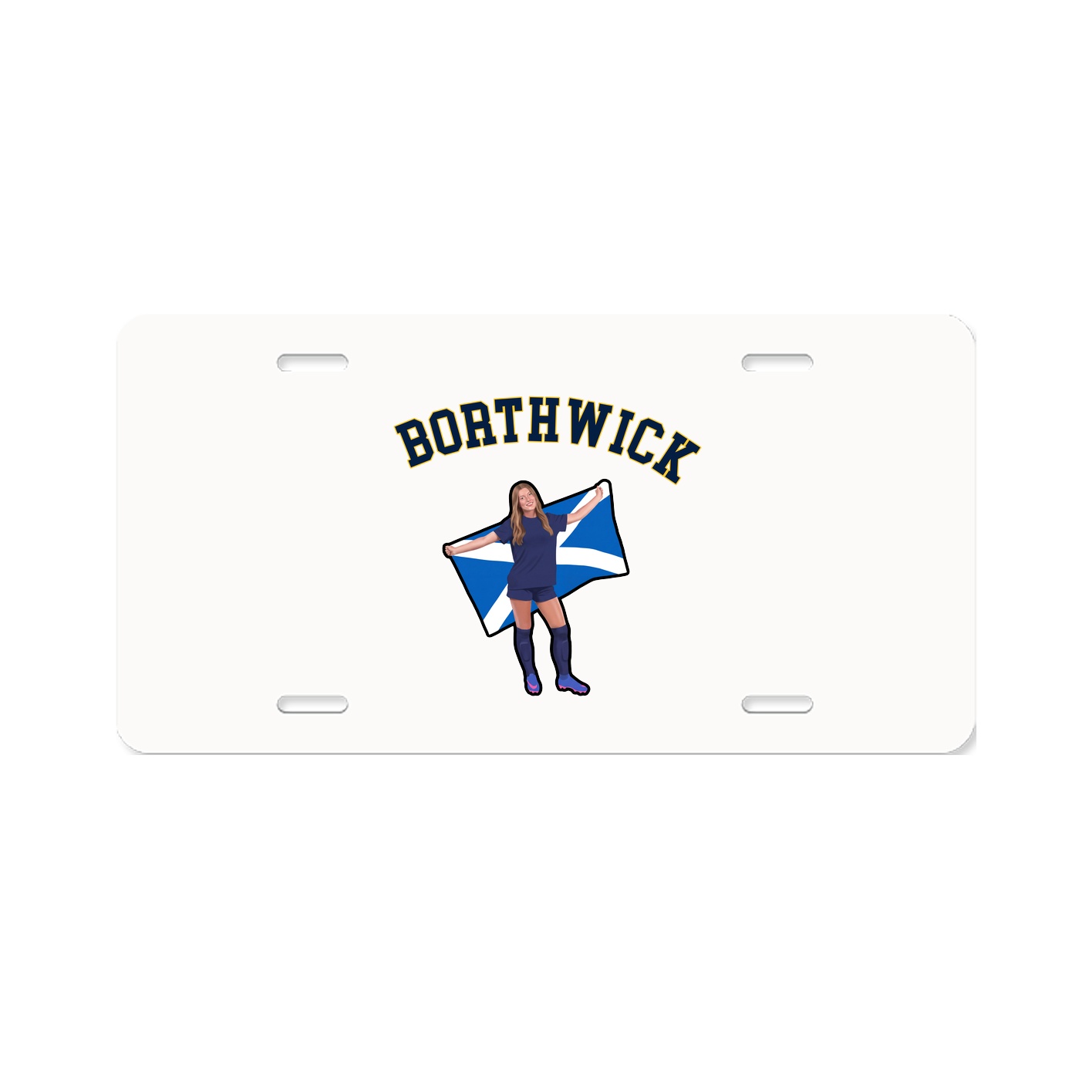License Plate — Shirsey Arch in Classic