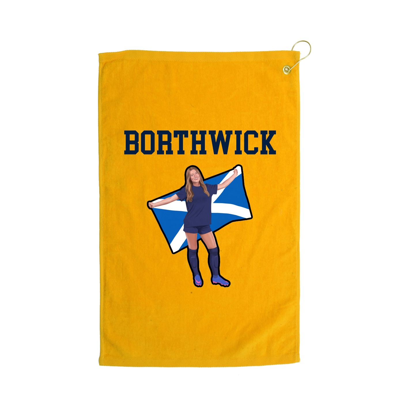 Golf Towel — Shirsey in Gold