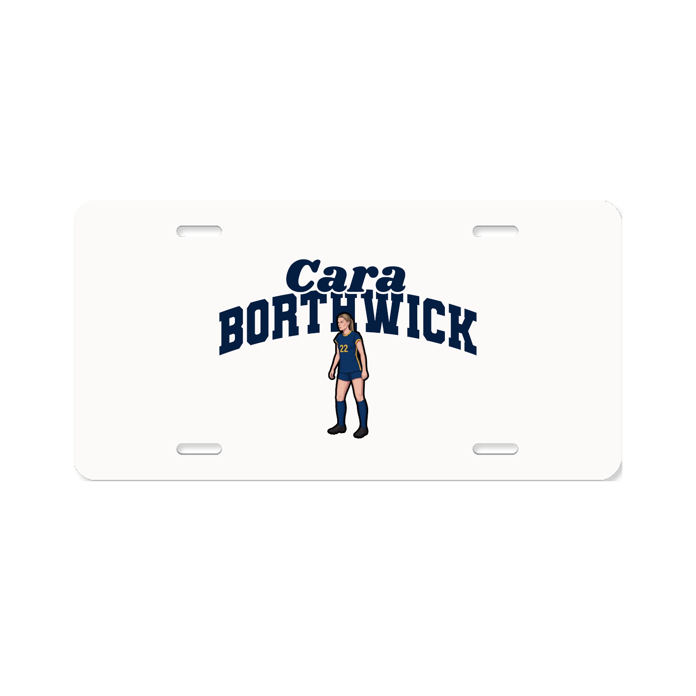 License Plate — Signature Arch in Classic