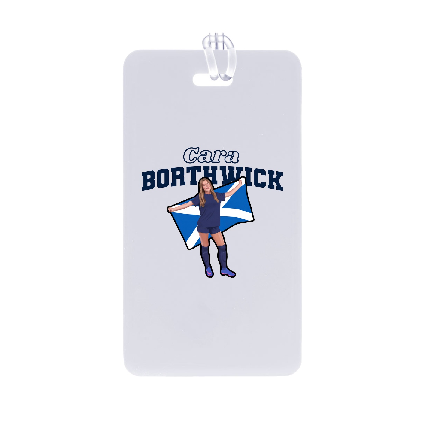 Bag Tag — Name Arch in Classic