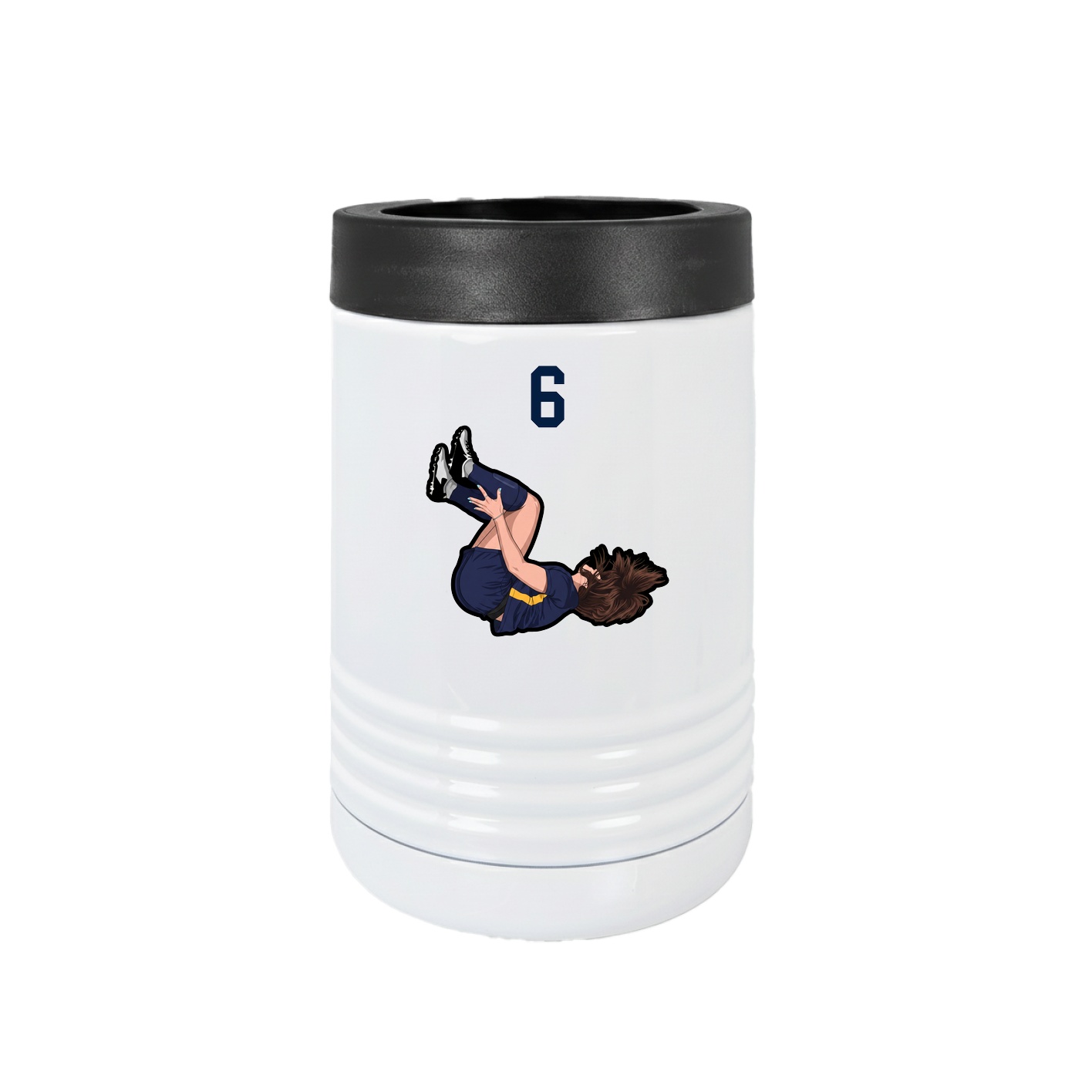 Beverage Holder — Number Top in White