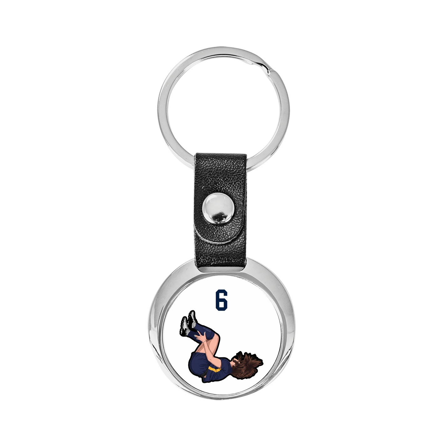 Key Chain — Number Top in Classic