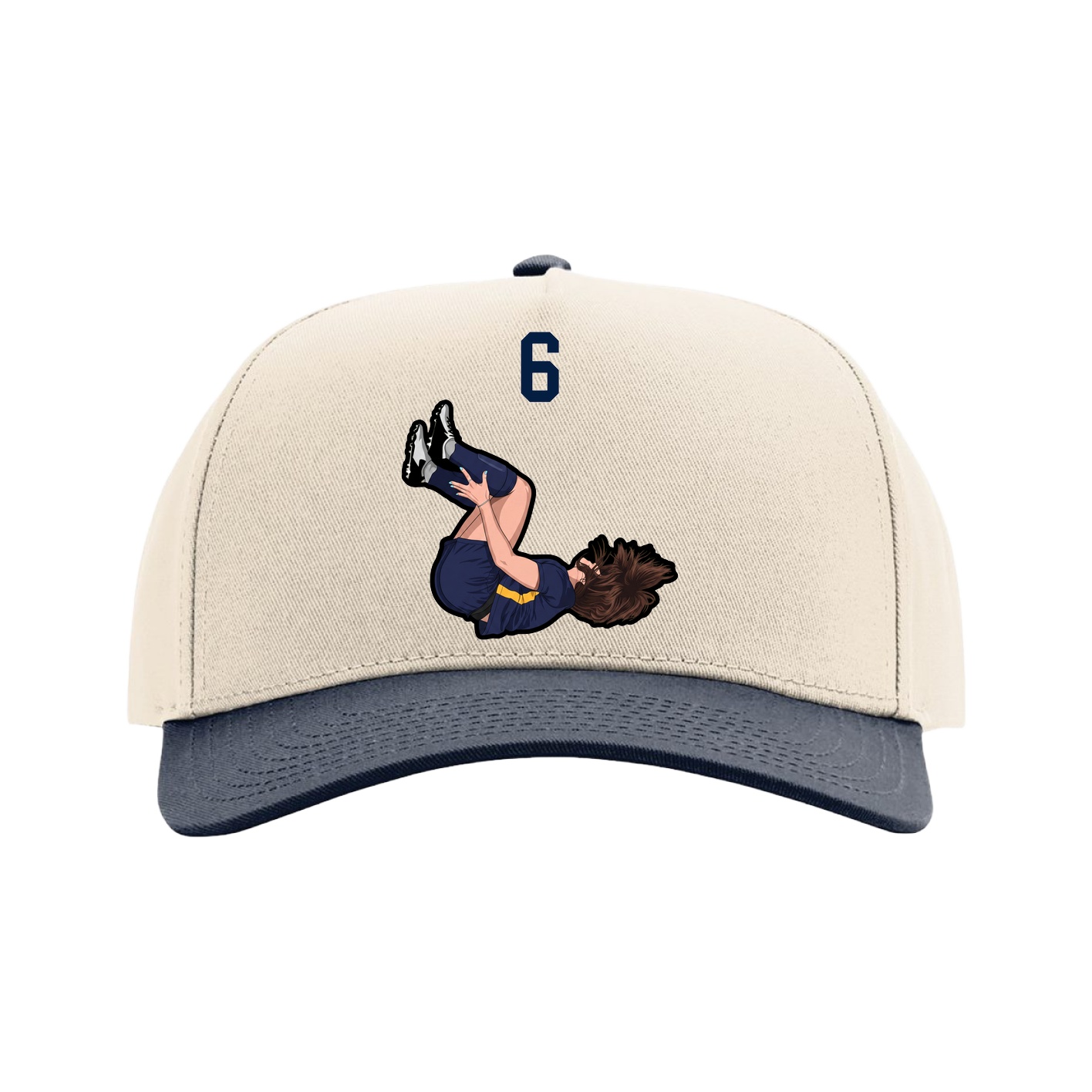 Full Fabric Five-Panel Champ Cap