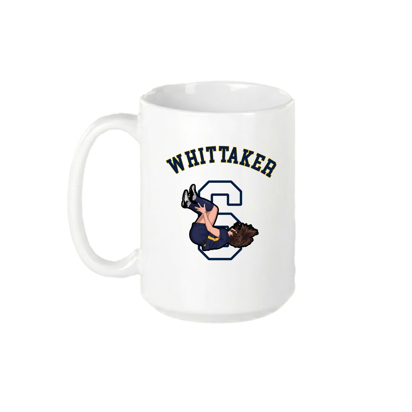 15oz Coffee Mug — Shirsey Arch in White
