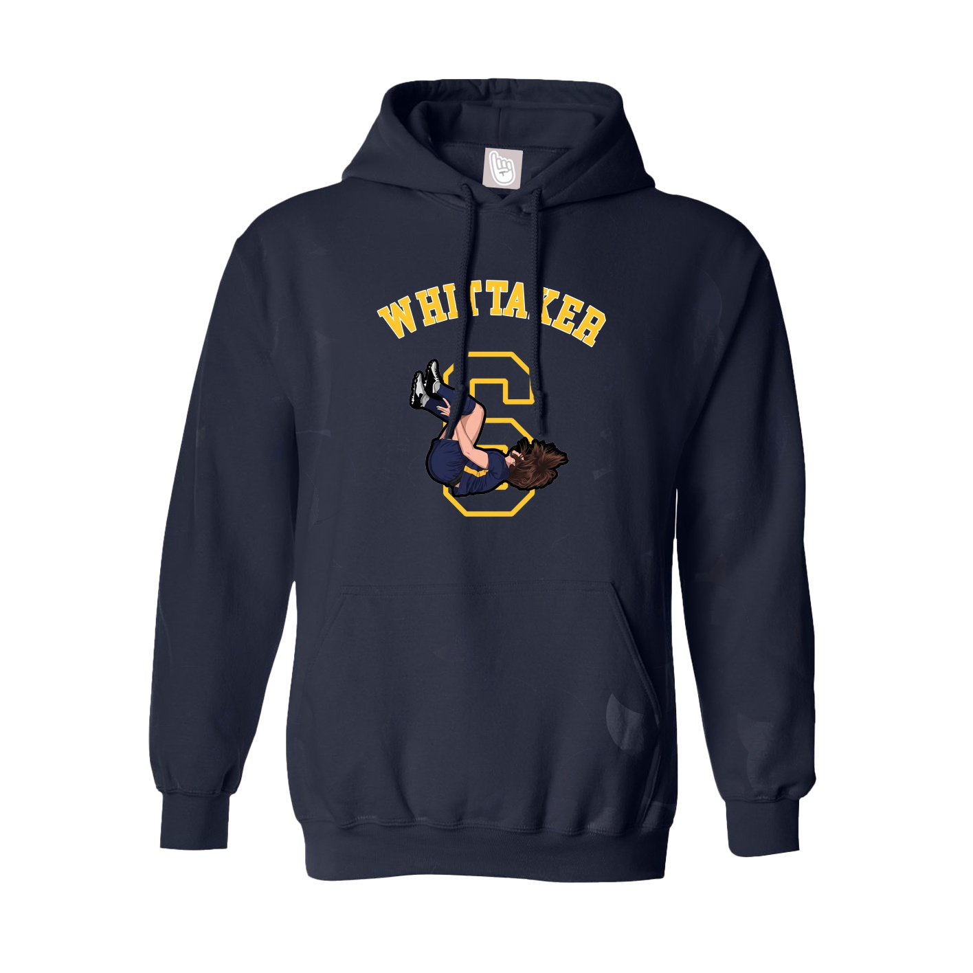 Youth Hoodie — Shirsey Arch in Navy