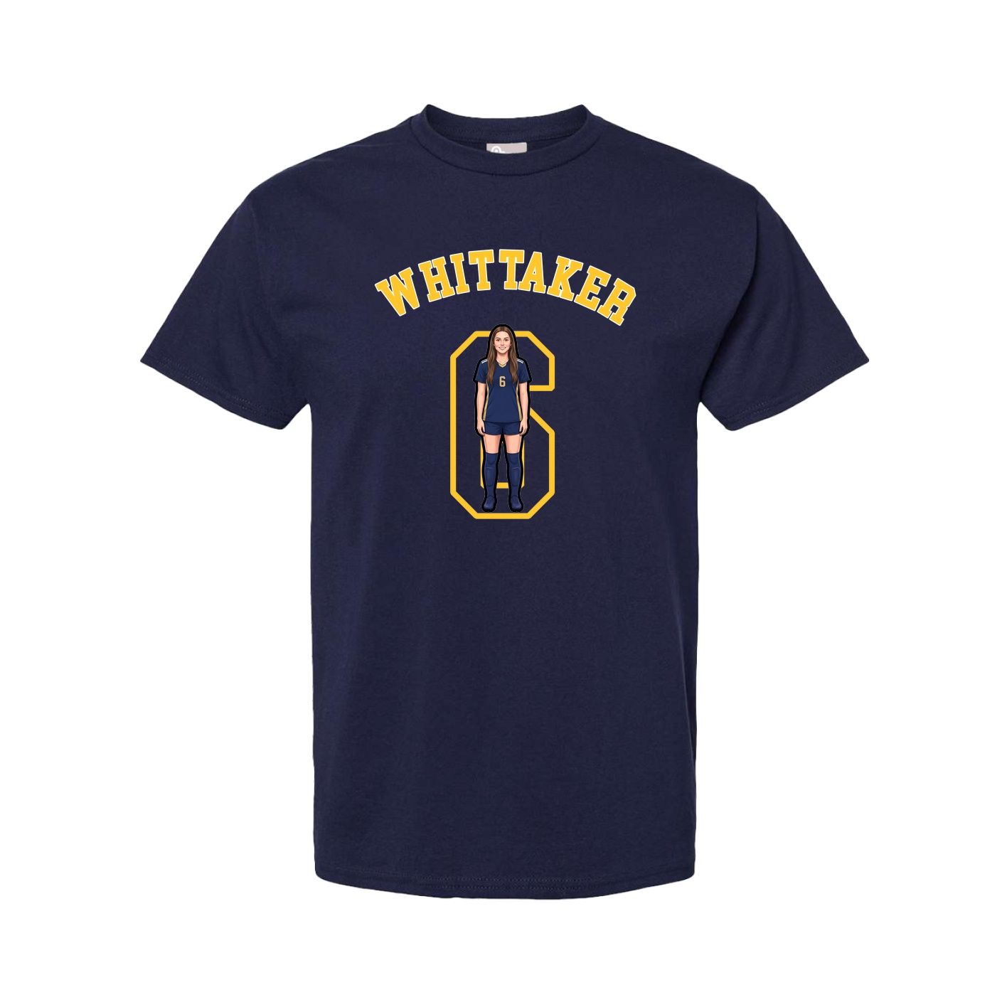 Youth Tee — Shirsey Arch in Navy