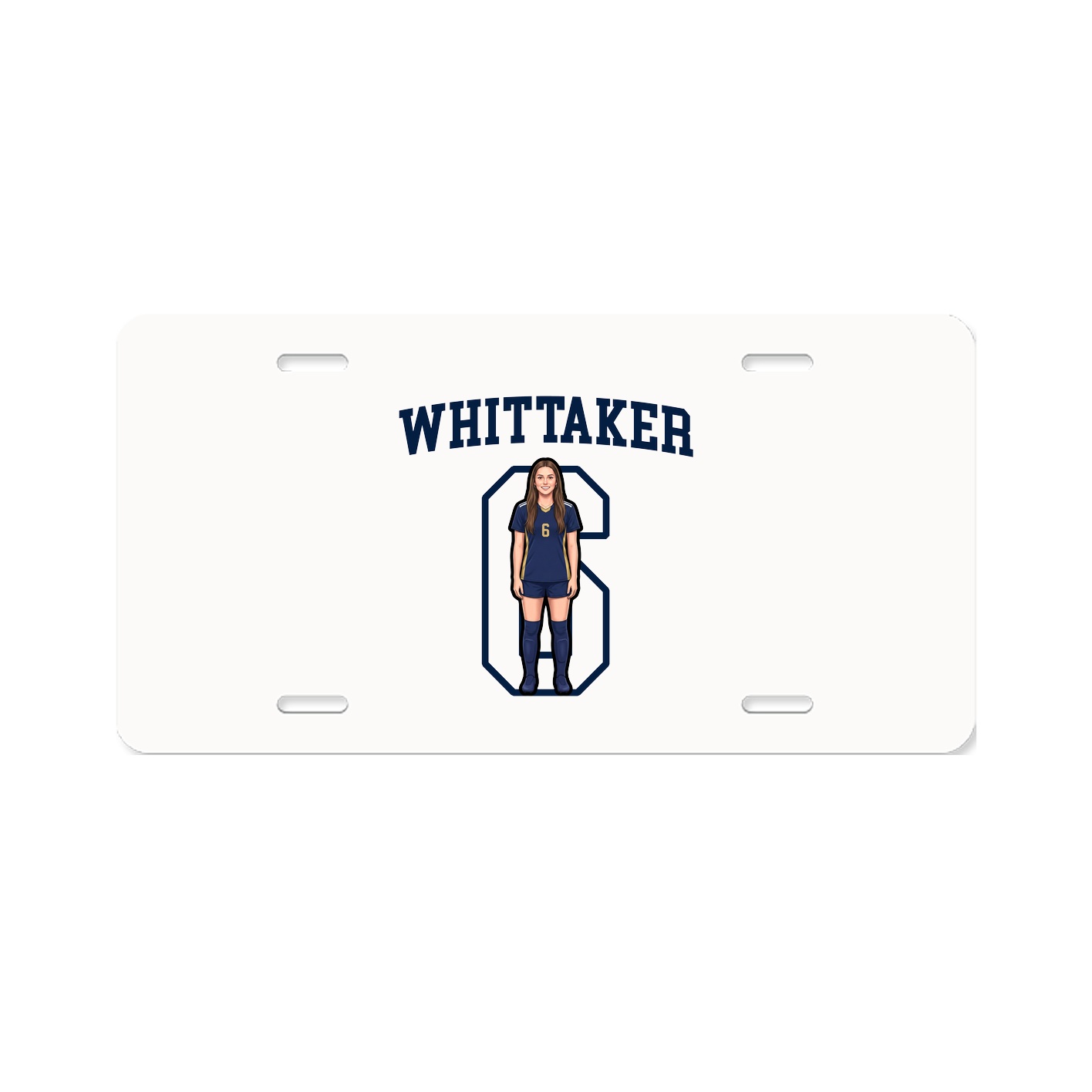 License Plate — Shirsey in Classic