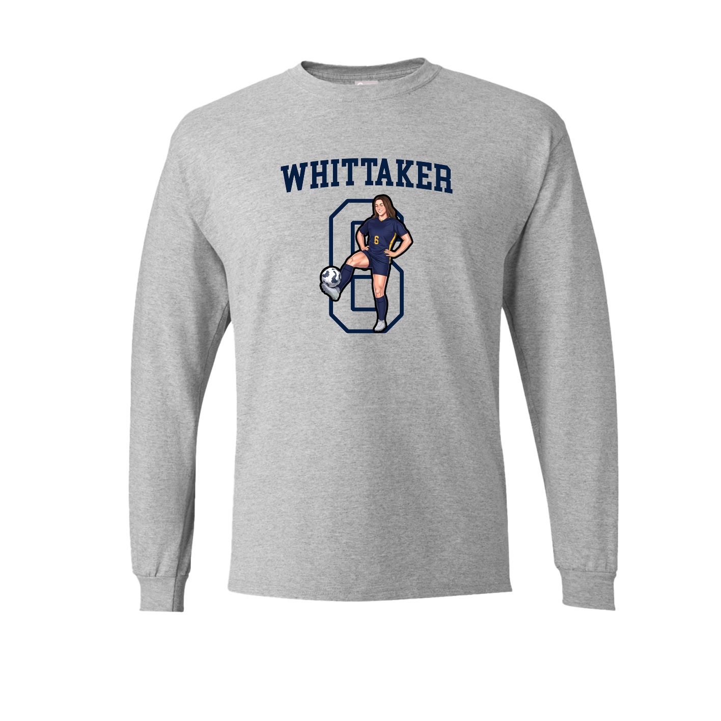 Long Sleeve Tee — Shirsey in Grey