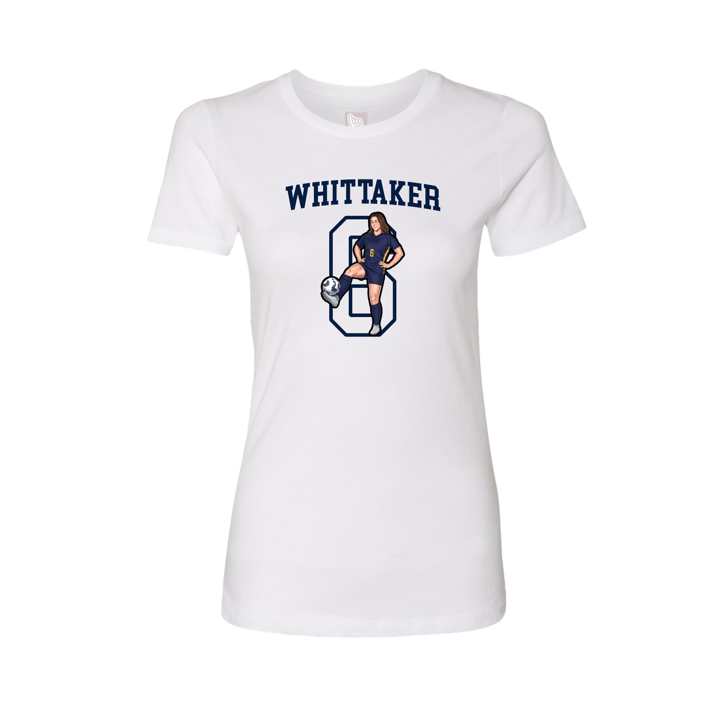Fitted Women's Tee — Shirsey in White