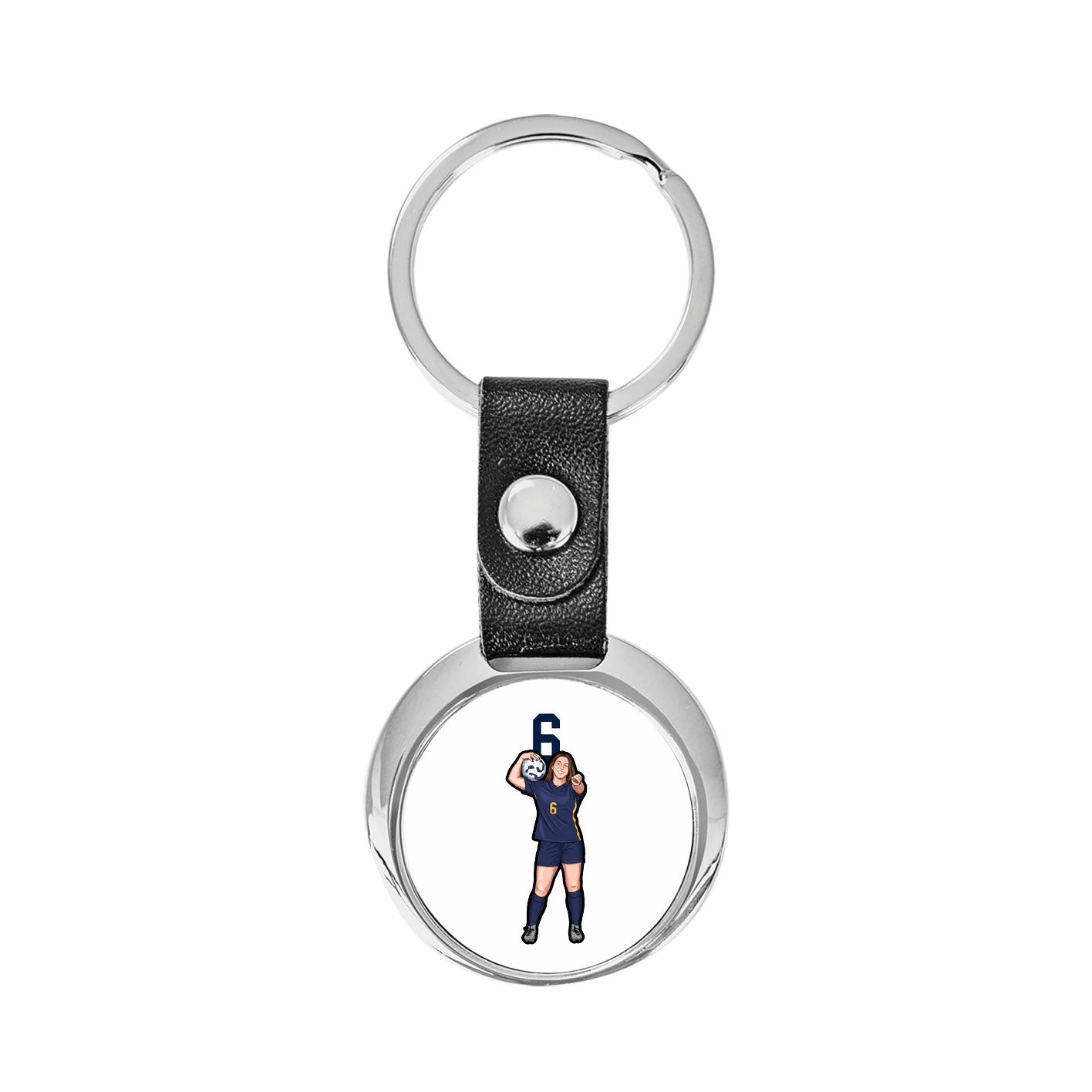 Key Chain — Number Top in Classic