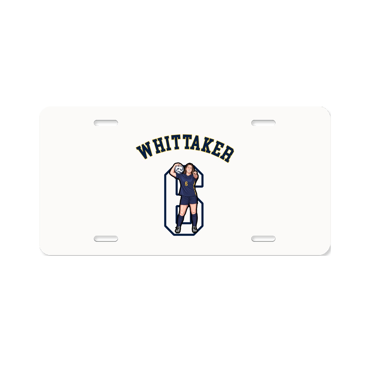 License Plate — Shirsey Arch in Classic