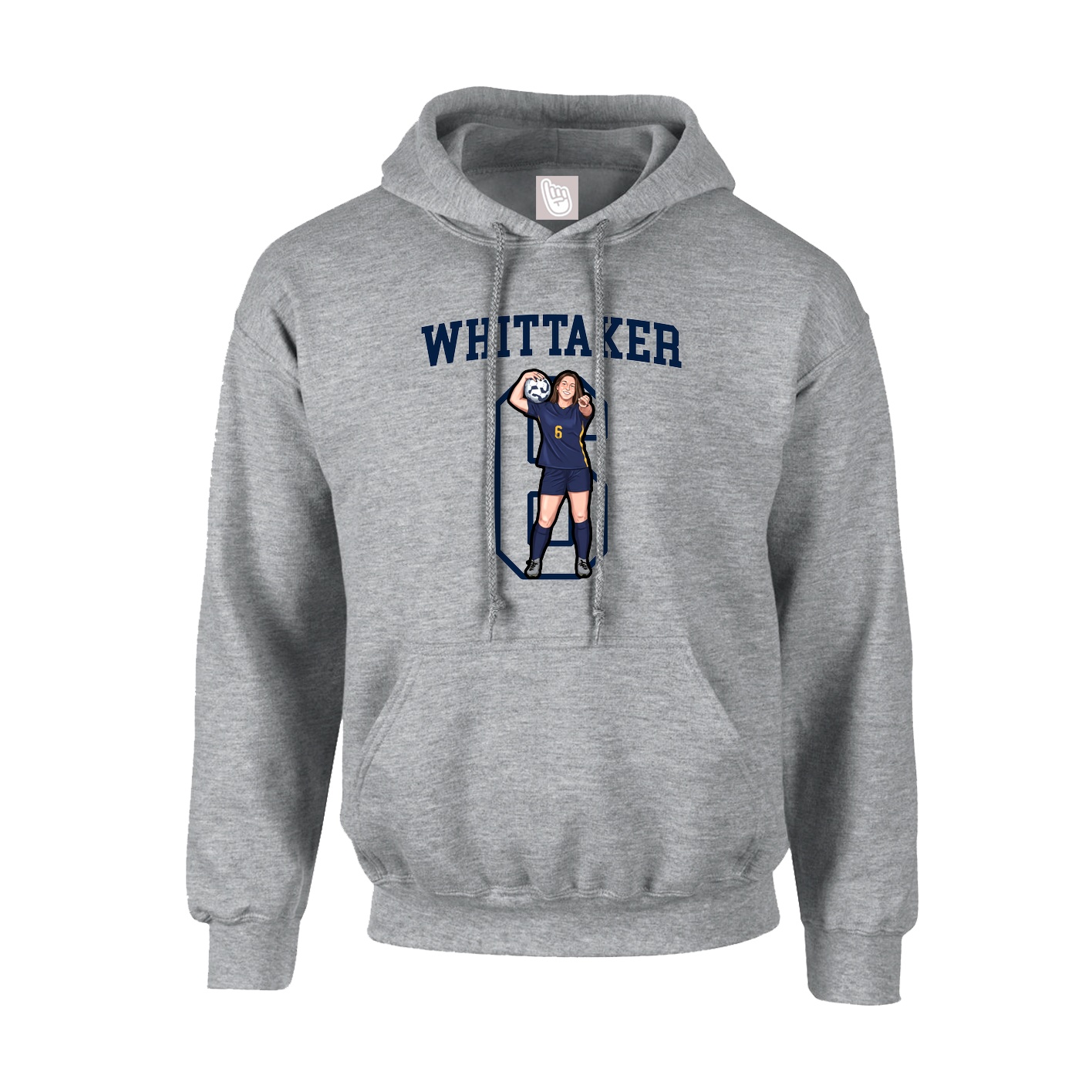 Youth Hoodie — Shirsey in Grey