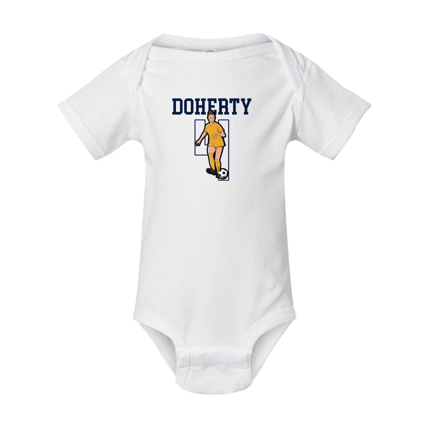 Baby Onesie — Shirsey in White