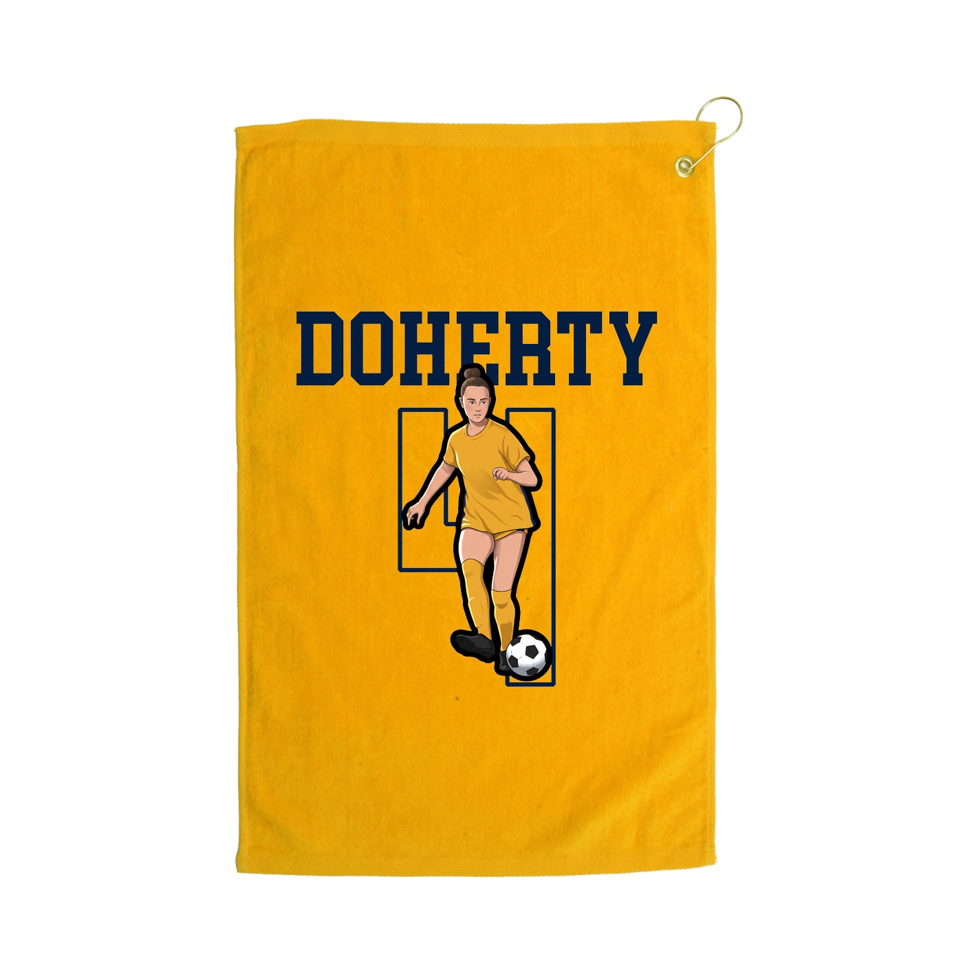 Golf Towel — Shirsey in Gold