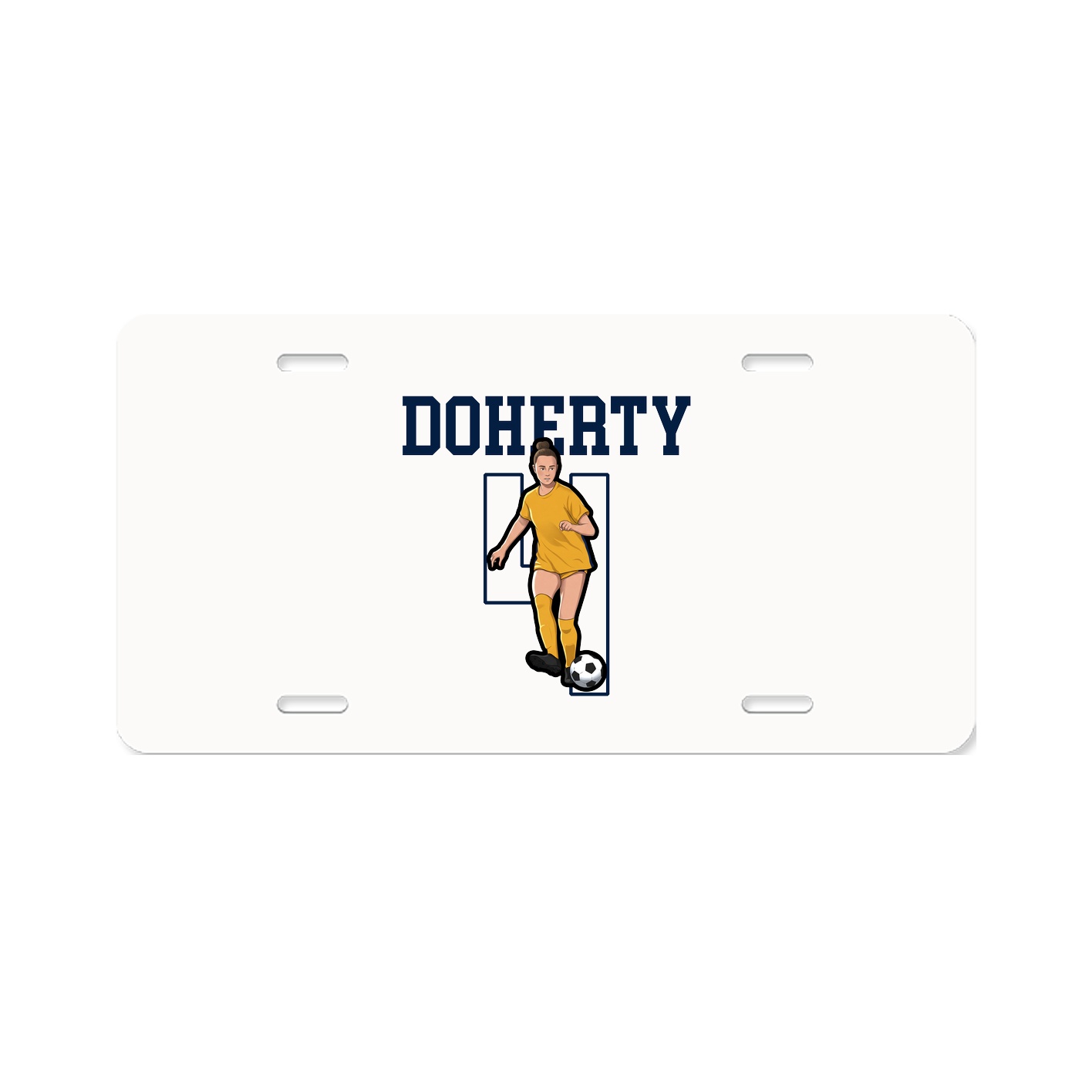 License Plate — Shirsey in Classic