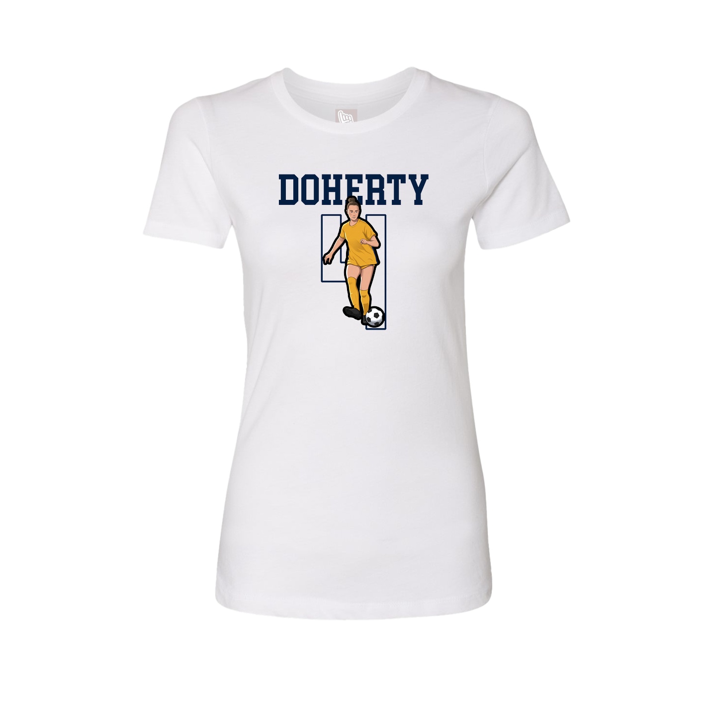 Fitted Women's Tee — Shirsey in White