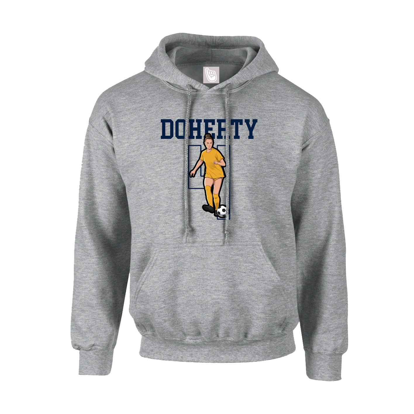 Youth Hoodie — Shirsey in Grey